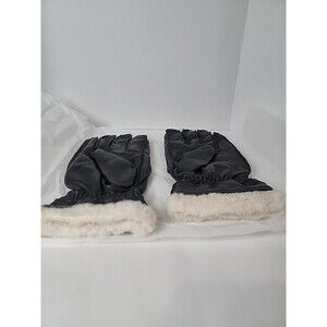 toswake winter sheepskin leather gloves for Large men